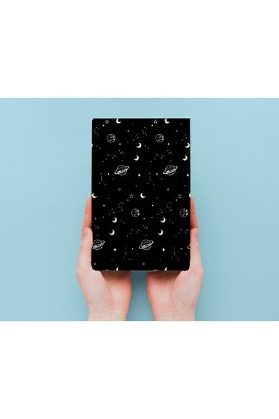 daystore طقم دفتر ملاحظات مكون من 3 قطع - مقاس A5 - مخطط - 13x21 سم - 64 صفحة
