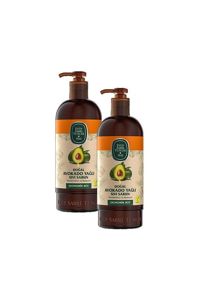 Eyüp Sabri Tuncer Natural Avocado Oil Liquid Soap / 750ml X2
