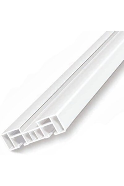 ŞAKİR HIRDAVAT Ikili 2 Kanallı Korniş 2li Perde Rayı 1,5 Metre