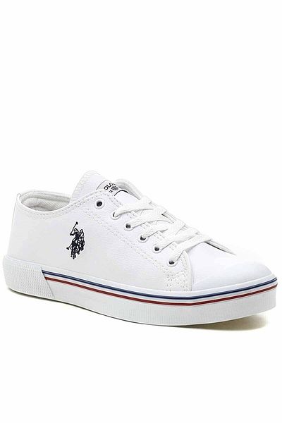 U.S. Polo Assn. Pantofi sport albi pentru femei Penelope Wt 2pr