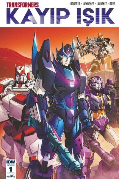 Presstij Kitap Transformers Kayıp Işık Bölüm 1 Kapak A - James Roberts