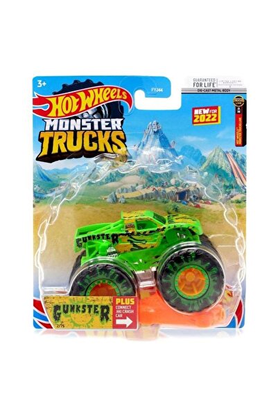 HOT WHEELS 1:64 سيارة الشاحنات الوحشية Fyj44 Hcp89 Gunkster