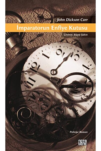 Nota Bene Yayınları Imparatorun Enfiye Kutusu - - John Dickson Carr Kitabı
