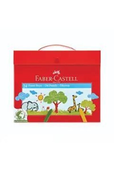 Faber Castell Pastel Boya Karton Çantalı 24 Lü 000002 / Faber