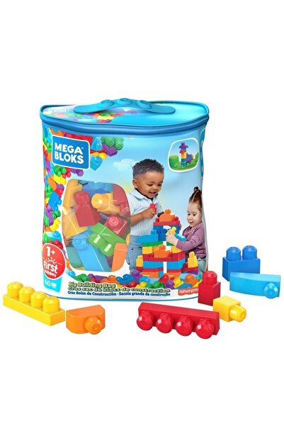 mattel Mega Bloks 60'lı Blok Torbalar Mavi Dch55