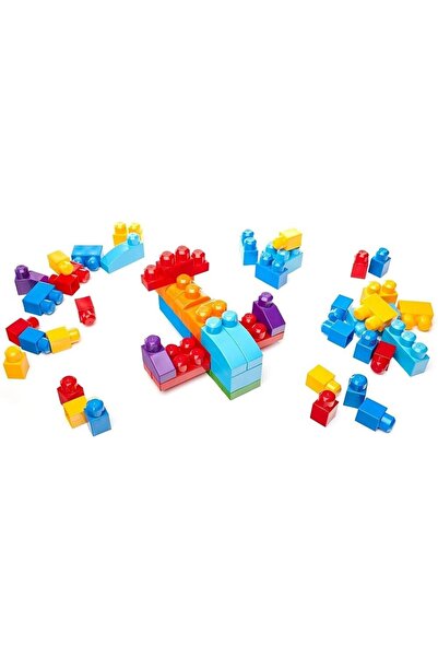mattel Mega Bloks 60'lı Blok Torbalar Mavi Dch55