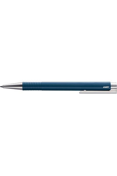 Lamy Indigo 204mt-ıdg - Logo M+ Ballpoint Metal Clip Pen