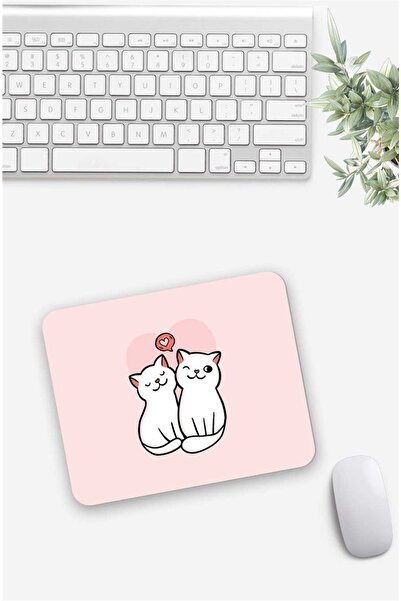 Gizeo Concept Mouse Pad cu model de pisici iubite inima