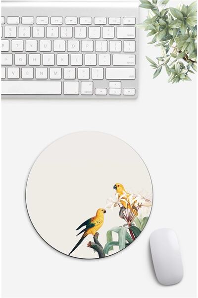 Gizeo Concept Mouse Pad cu model de păsări și plante