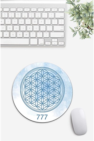 Gizeo Concept Floarea vieții 777 Mouse Pad cu model de frecvență miraculoasă