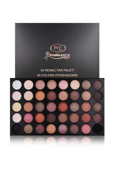 Makeuptime 40-Piece Eyeshadow Palette Set
