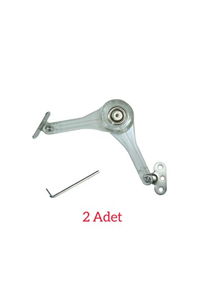 ARON (2 ADET) Cırcırlı Lale Makas Şeffaf Kırılmaz Plastik Mobilya Mutfak Dolap Kapak Makası