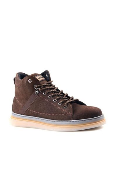 Pierre Cardin 13622 Men's Thermal Leather Boots