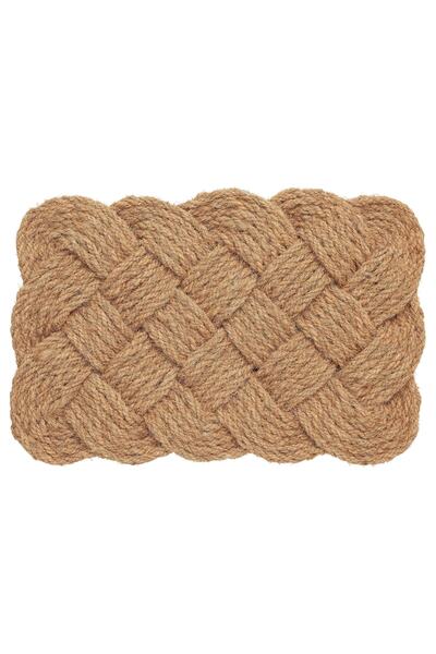 NGUG Paspas 40x60 Ikea Örgülü Naturel El Yapımı