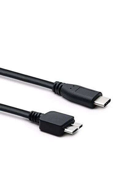 PrimeX Plus Px-610 1.5 Metre Type C To Micro Usb B Kablo, Type C Harici Harddisk Kablosu, Type C Micro B