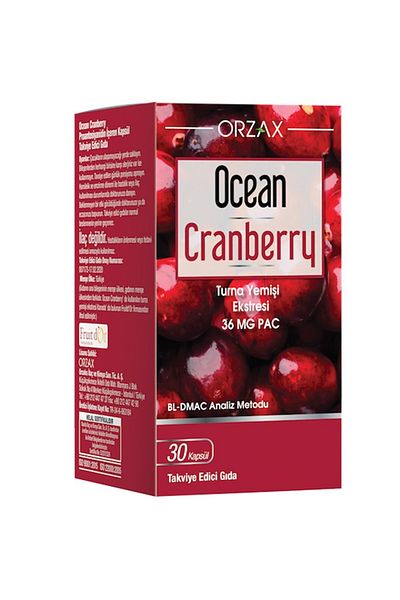 Ocean Cranberry Turna Eaten 30 Capsules(MIAAD:05/2023)