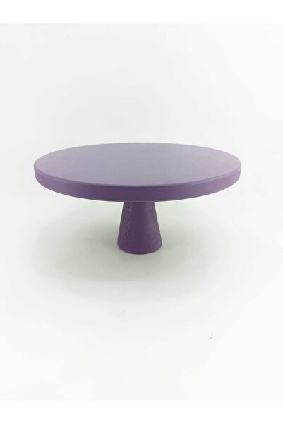 na neşeli ahşap 26 cm Purple Presentation Holder - Birth, Age, Celebration Cake