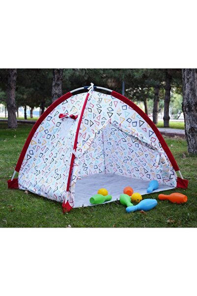 miniks Pamuklu Sağlıklı Çocuk Oyun Çadırı Ve Evi