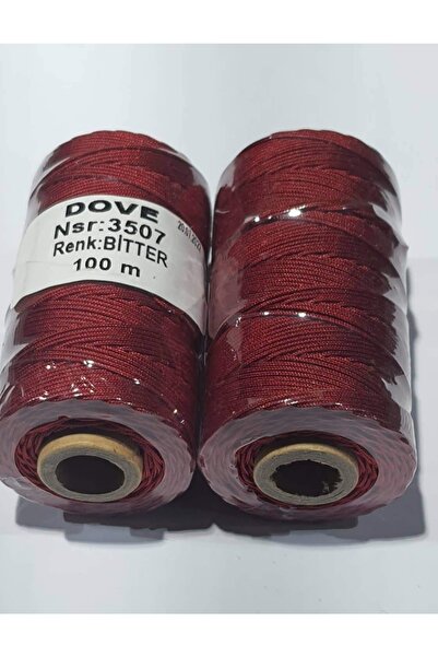 RLX BUJİTERİ حبل باراشوت 100 متر - مادة المجوهرات لون أحمر كلاريت