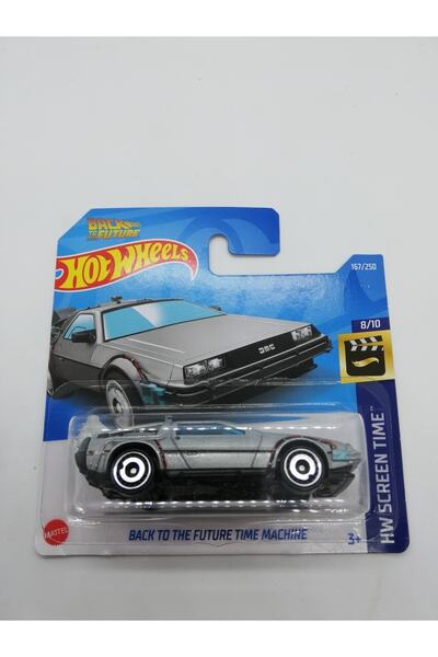 HOT WHEELS Back To The Future Time Machine Dmc Delorean