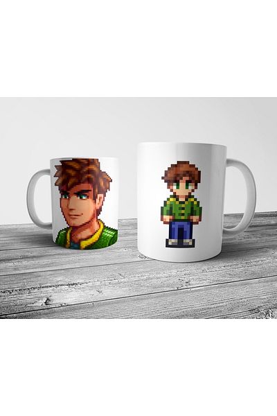 Pixxa Stardew Valley - Alex Mug Cup Model 1