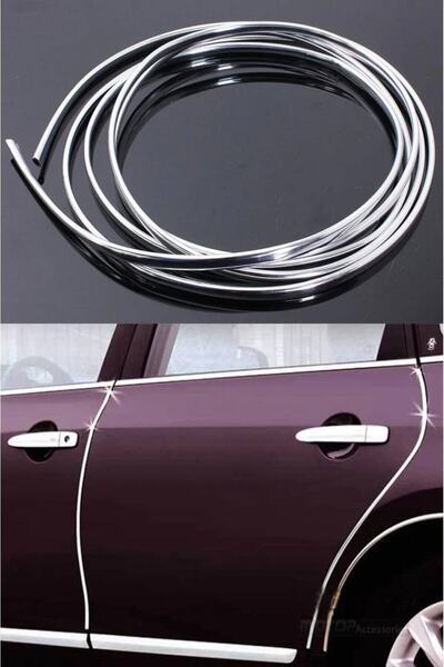 Genel Markalar Renault 19 15 Metre U Tipi Krom Nikelaj Elkamet Şerit Çıta