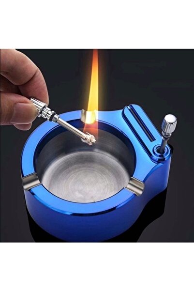 HEPBİMODA Zippo Kibrit Çakmaklı Lüx Paslanmaz Küllük Çakmak