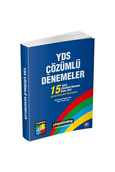 Ydspublishing Yayınları Yds Çözümlü Denemeler 15 Adet Çözümlü Deneme Sınav Seti