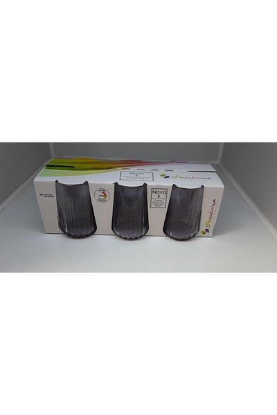 Paşabahçe Nova 6-Piece Coffee Side Glass Purple