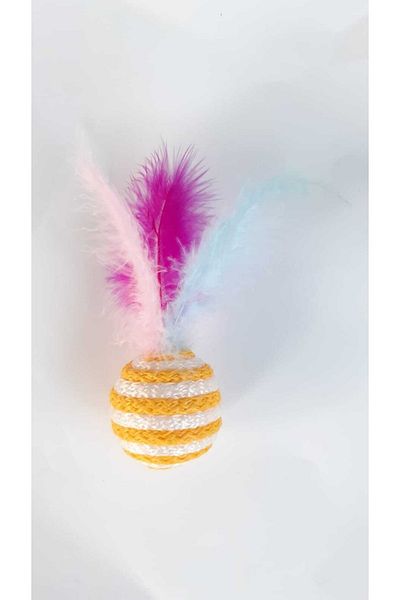 Be Cat Cat Play Ball Rope Wrap Set of 2