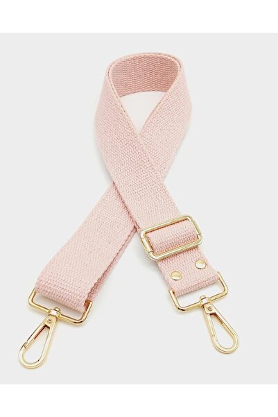 angel çanta aksesuar عمود قطني 120x4 سم ذهبي فاتح معدن وردي