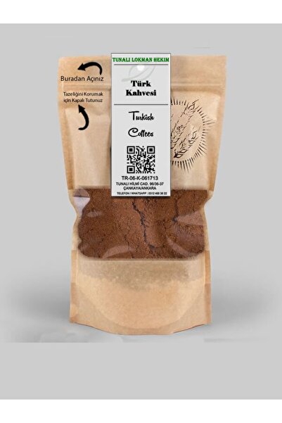 Tunalı Lokman Hekim Orta Kavrulmuş - Yumuşak Içim Taze Çekilmiş Türk Kahvesi ...