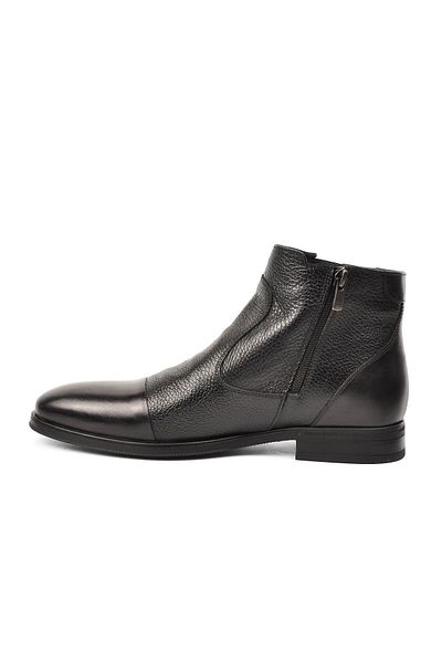 Pierre Cardin 11925251   Μαύρες ανδρικές μπότες από γνήσιο δέρμα