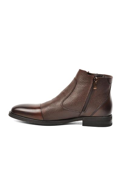 Pierre Cardin 11925251 Καφέ ανδρικές μπότες από γνήσιο δέρμα