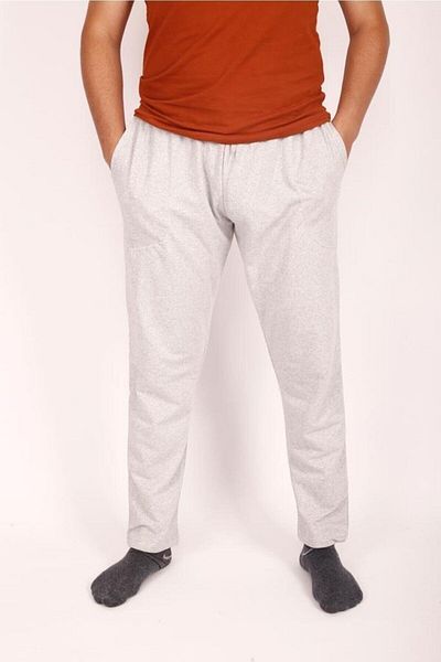 FATELLA Men's 3 Thread Combed Cotton Seasonal Straight Leg Solid Color Basic Relaxed Fit School High School Tracksuit Bottom