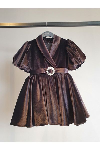 SCSTİL Black Dress with Belt Buckle Detail