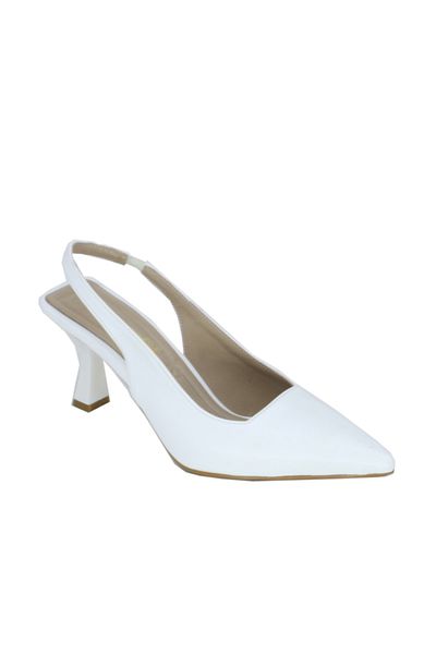 TRENDYSHOES Trendyshose 04101 Pantofi de damă cu toc subțire, confortabili, cu spatele deschis