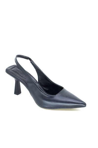 TRENDYSHOES Trendyshose 04101 Pantofi de damă cu toc subțire, confortabili, cu spatele deschis