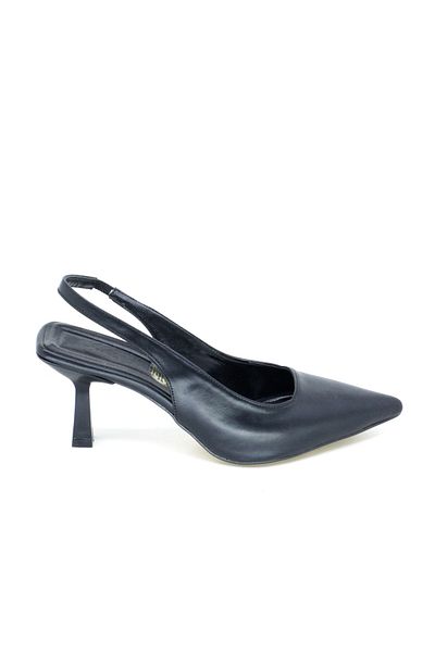 TRENDYSHOES Trendyshose 04101 Pantofi de damă cu toc subțire, confortabili, cu spatele deschis