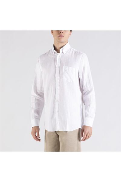 PAUL&SHARK Men's Woven Shirt C.w.linen