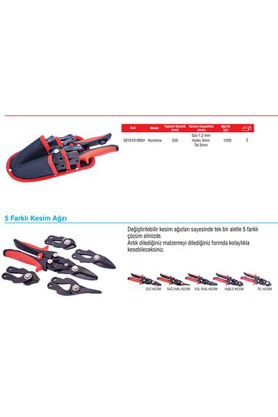 Evel 501010 Combined Hand Scissors