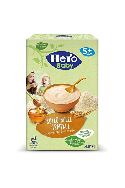 Hero Baby Sütlü İrmikli Ballı 200 gr
