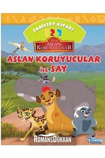 Doğan Çocuk ديزني الأسد العد مع كتاب الأنشطة الواقية