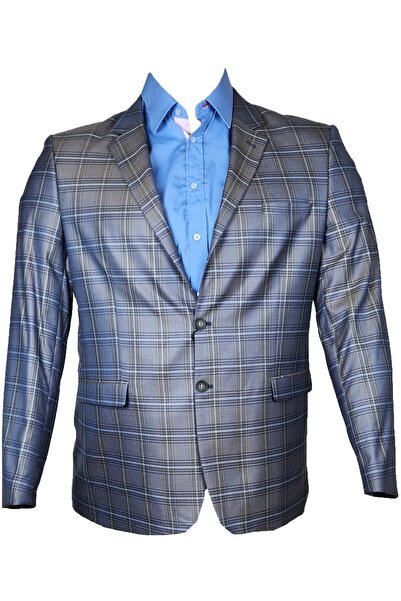 ELW Καρό σακάκι σακάκι μεγάλου μεγέθους/6 σταγόνες