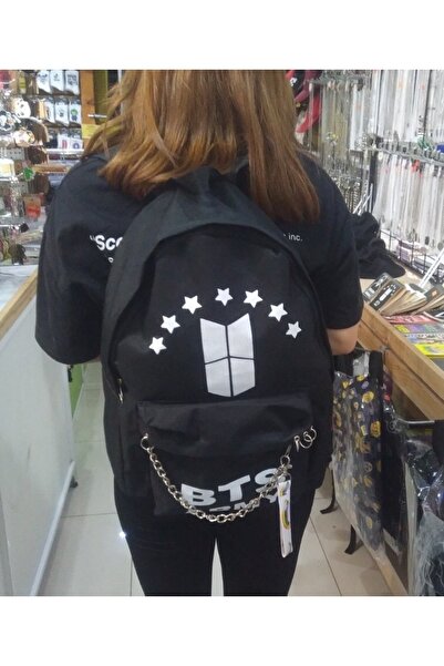 Kirpi Concept Bts Zincirli Piercingli Sırt Çantası Okul Çantası