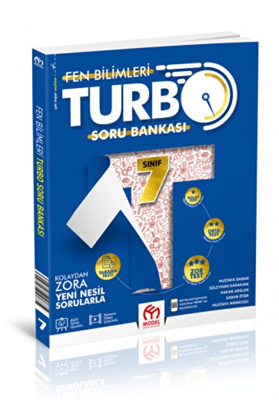 Model Eğitim Yayınları Model 7 Sınıf Fen Bilimleri Turbo Soru Bankası