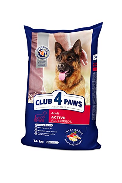 Club4Paws Hrana premium pentru caini adulti de toate rasele, cu energie ridic...
