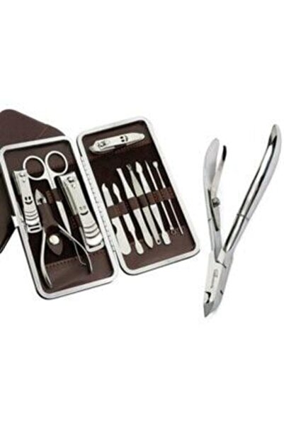 İzla طقم أظافر وباديكير للأظافر مكون من 13 قطعة