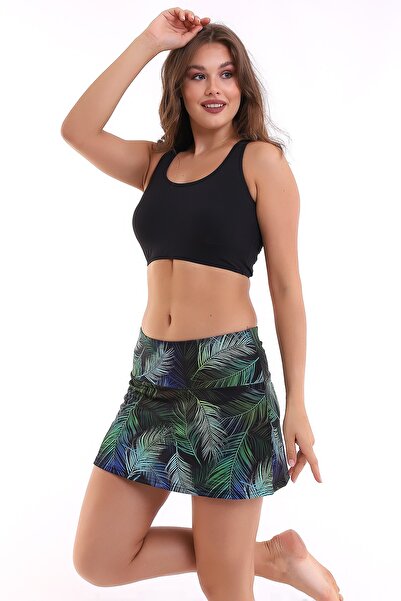 Aykum Mayo Moon Sand Sports and Tennis Skirt Suitable for Daily Use with Shorts Inside