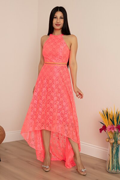 PULLIMM Неон 13117 Мереживне плаття